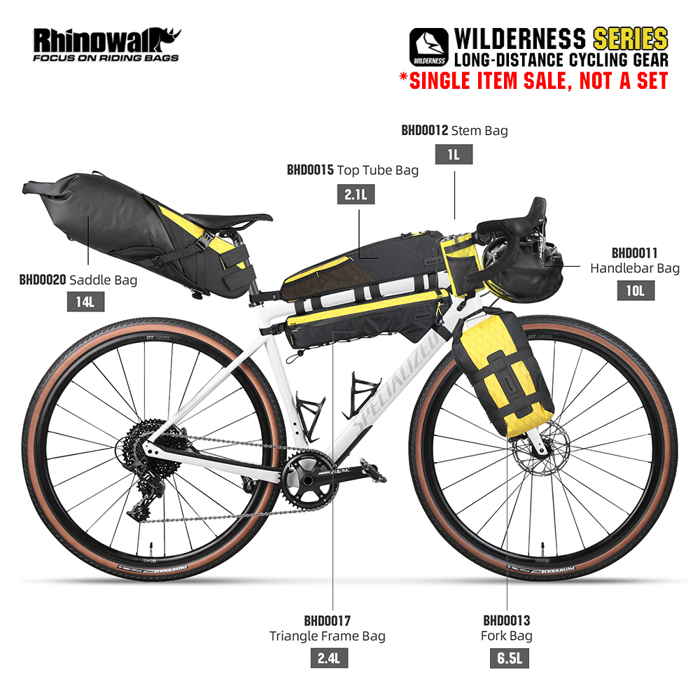 Cycling Gear Duffle - Rhinowalk Bike Long-Distance Cycling Gear Choose