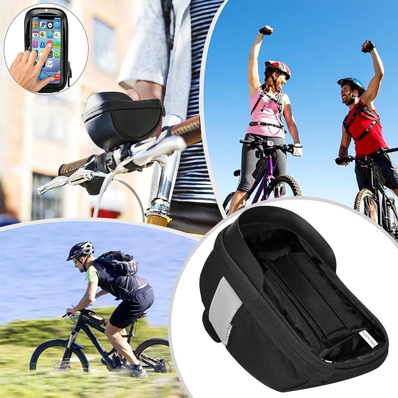 Waterproof Bicycle Phone Bag H - đánh giá và giá Cycling Gear Duffle