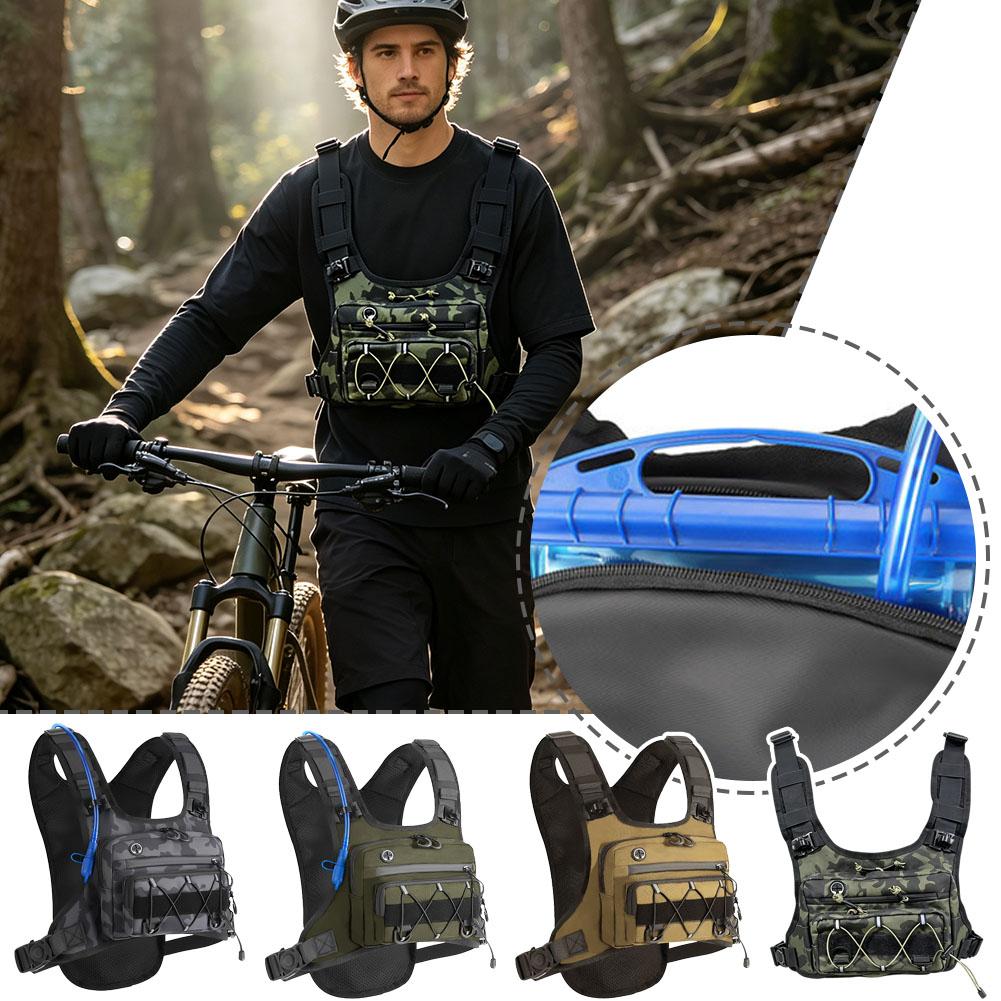 Running Chest Pack Hydration V - đánh giá và giá Cycling Gear Vest
