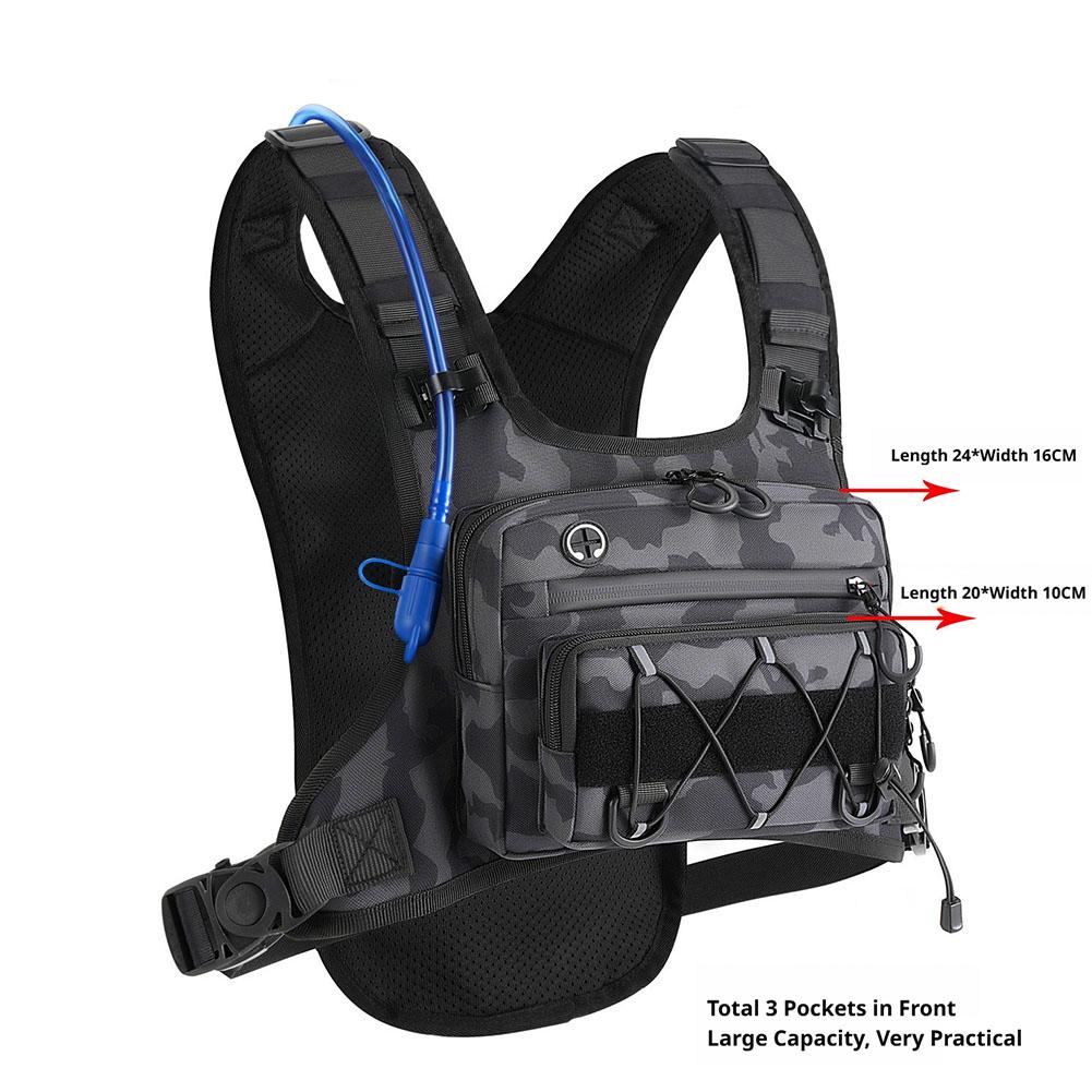 Running Chest Pack Hydration V - đánh giá và giá Cycling Gear Vest
