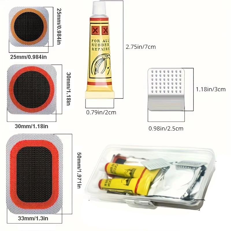 39pcs Bike Tire Repair Kit - B - đánh giá và giá Bicycle Repair Kit