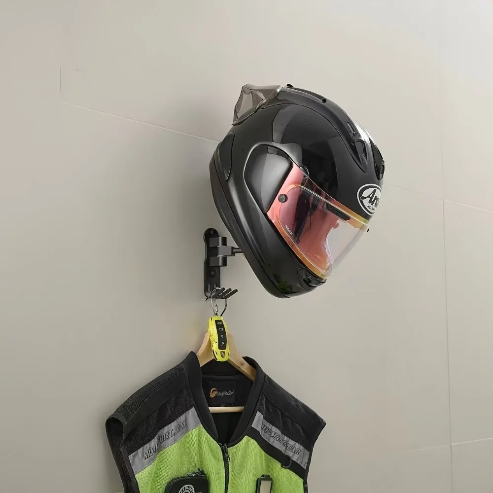 Wall Mount Motorcycle Helmet R - đánh giá và giá Cycling Gear Wall Mount