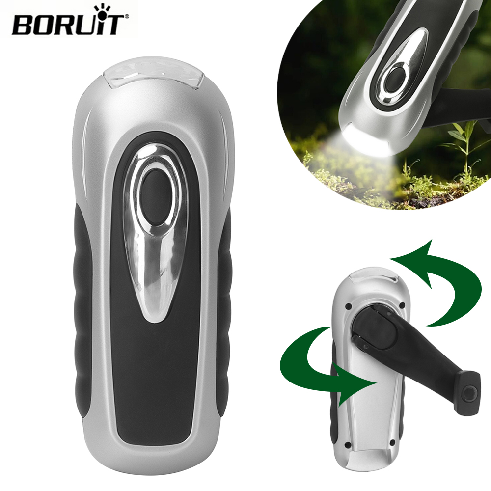BORUIT LED Flashlight Hand Cra - đánh giá và giá Cycling Low Gear