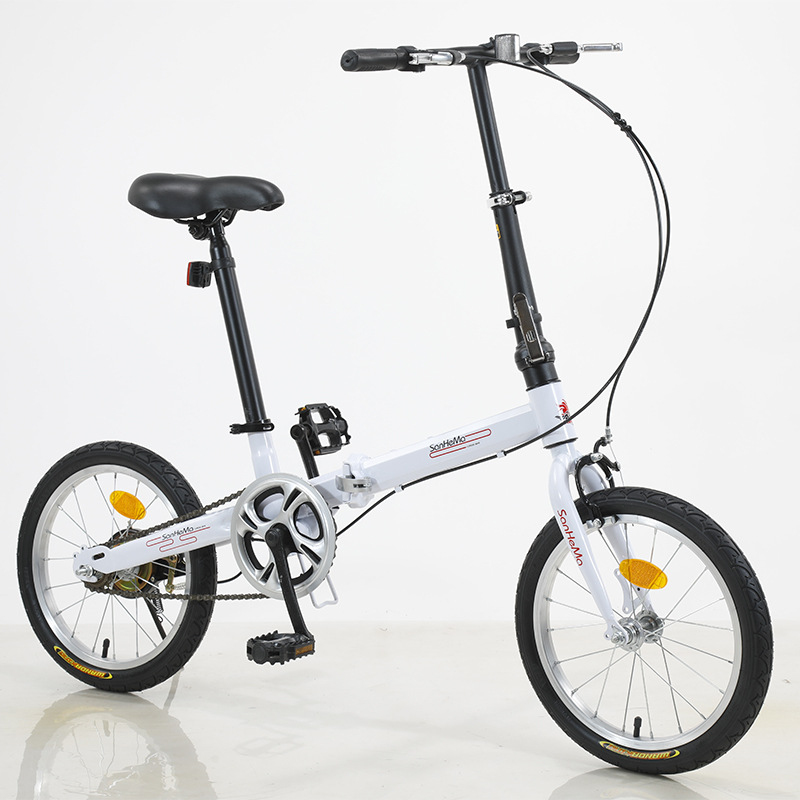 Sanhema 16 Inch Folding Bicycl - đánh giá và giá Cycling Low Gear