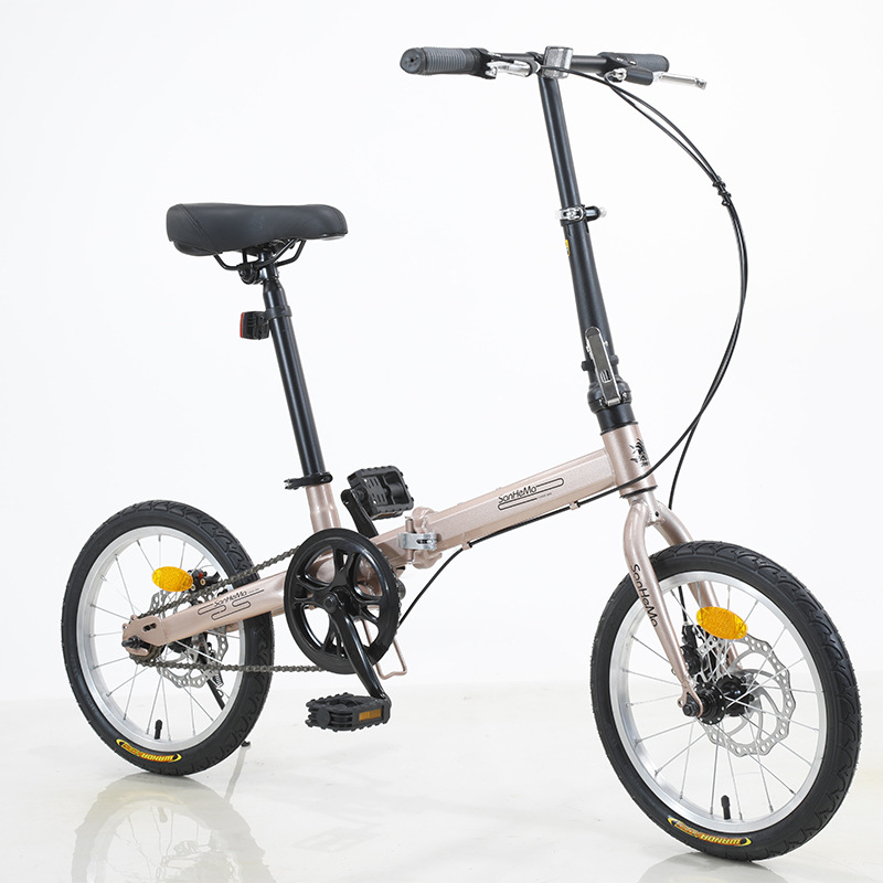 Sanhema 16 Inch Folding Bicycl - đánh giá và giá Cycling Low Gear