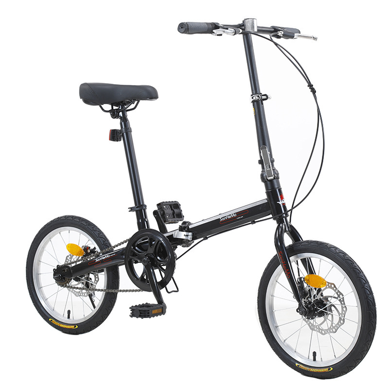 Sanhema 16 Inch Folding Bicycl - đánh giá và giá Cycling Low Gear