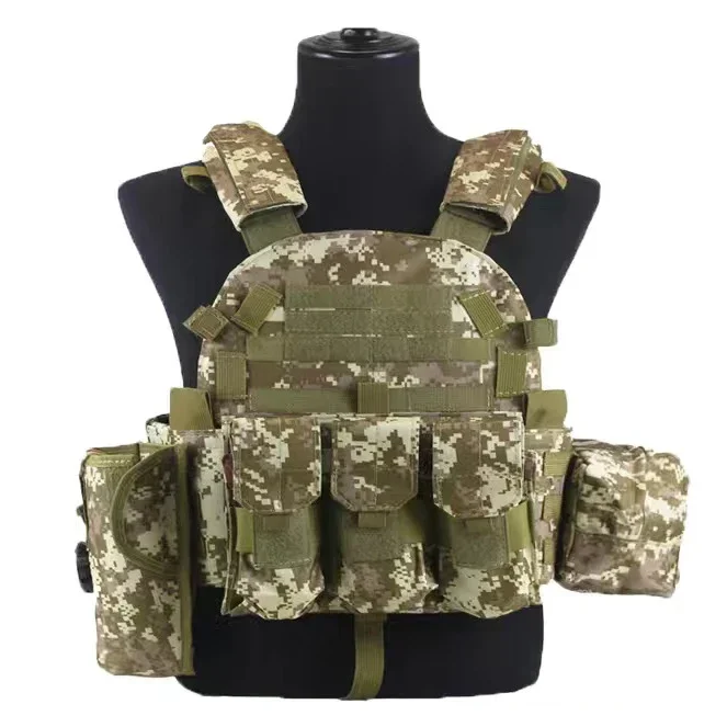 6094 Camouflage Tactical Vest  - đánh giá và giá Cycling Gear Vest