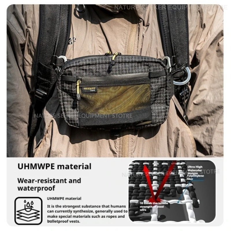 HIKEMAN Tactical Chest Bag UHM - đánh giá và giá Cycling Gear Duffle