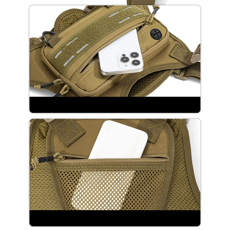Tactical Front Chest Rig Bag V - đánh giá và giá Cycling Gear Vest