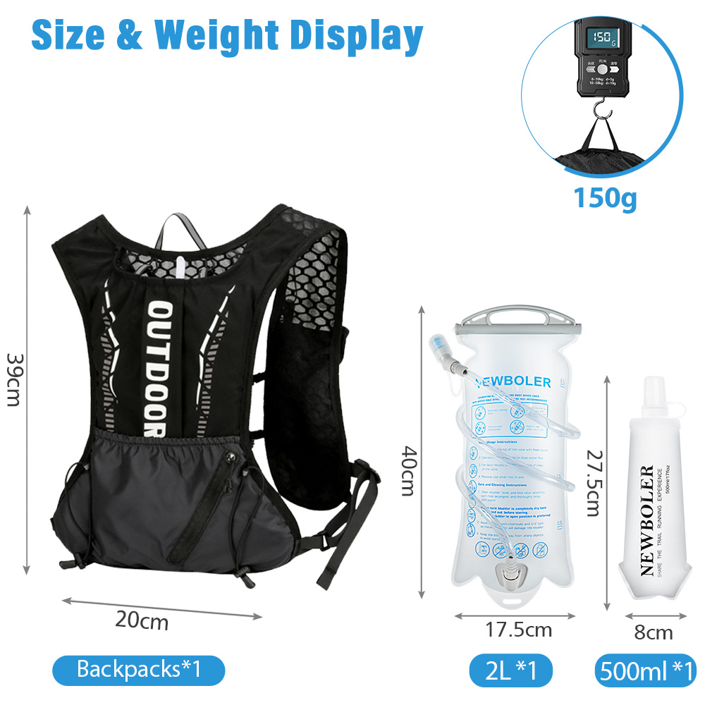 NEWBOLER Outdoor Sports Runnin - đánh giá và giá Cycling Gear Backpack