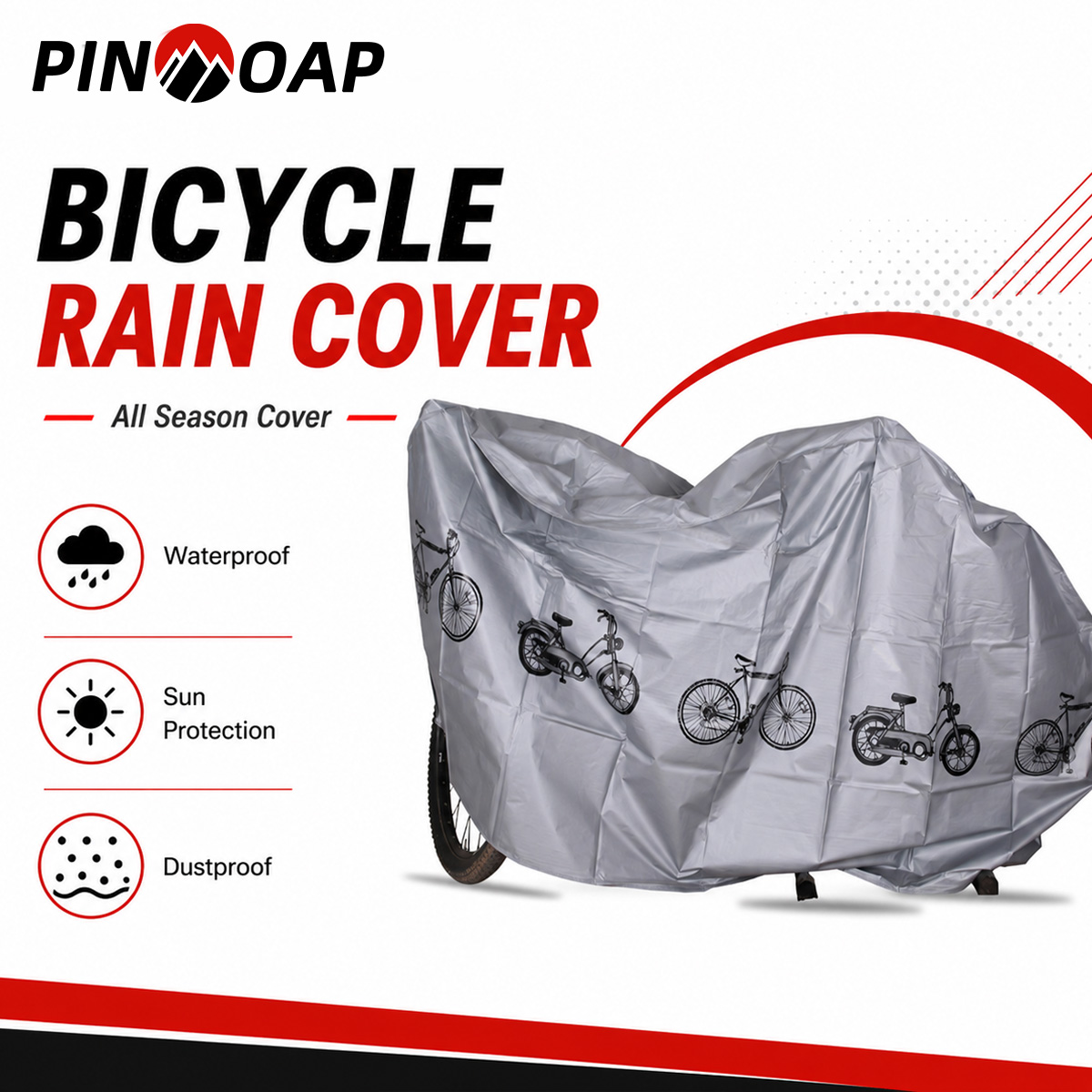 PINMOAP Universal Bicycle Rain - đánh giá và giá Cycling Gear Duffle