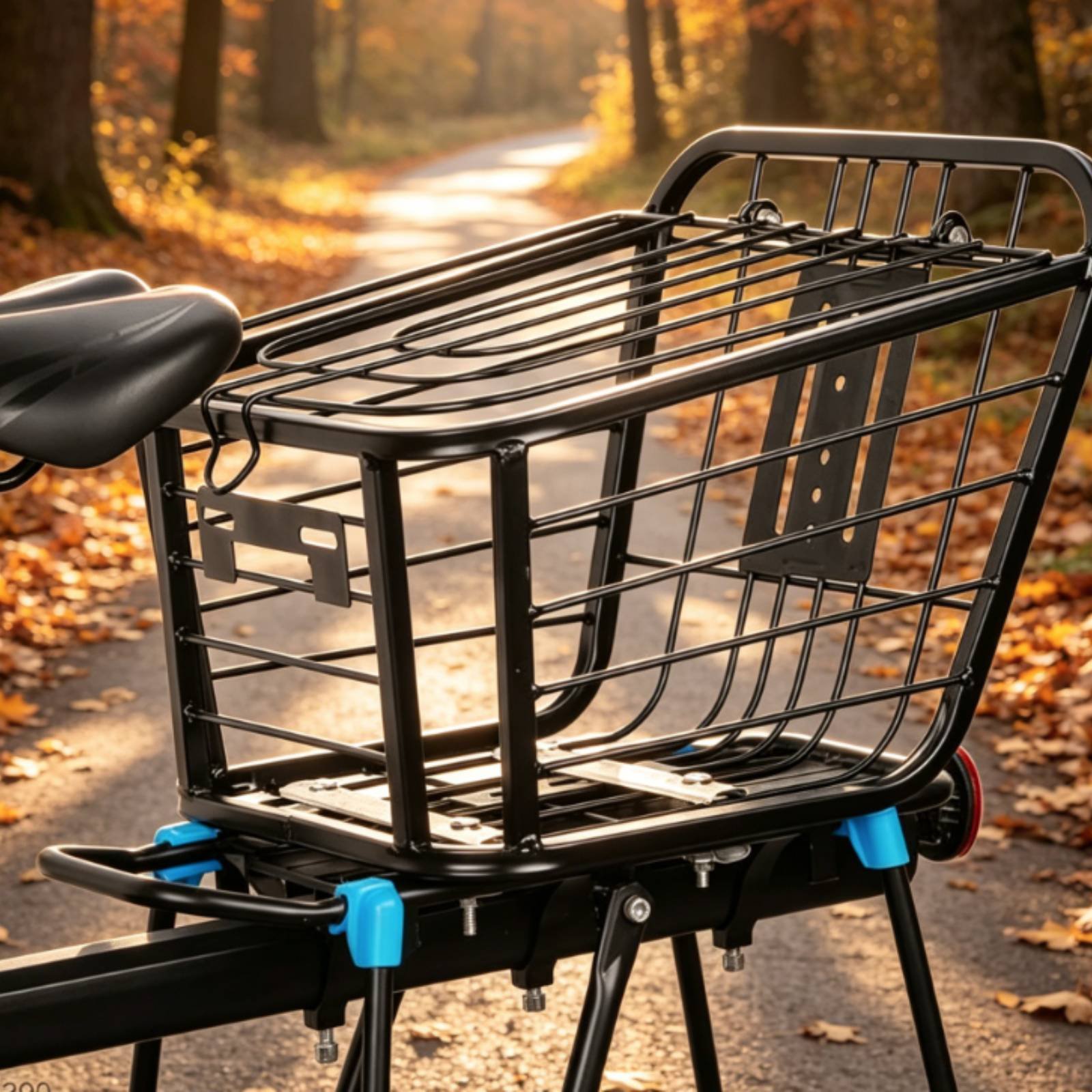 Folding Rear Bike Basket Folda - đánh giá và giá Cycling Gears