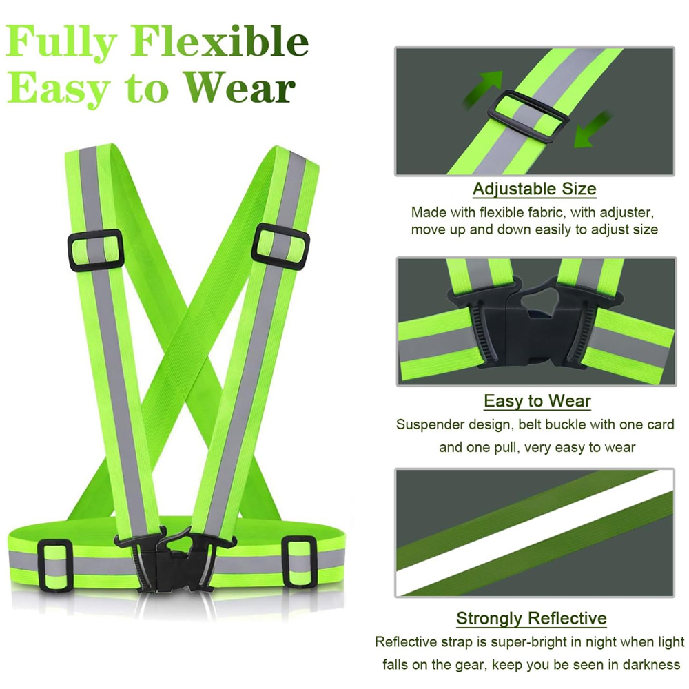 1Pcs Night Running Vest High V - đánh giá và giá Cycling Gear Vest