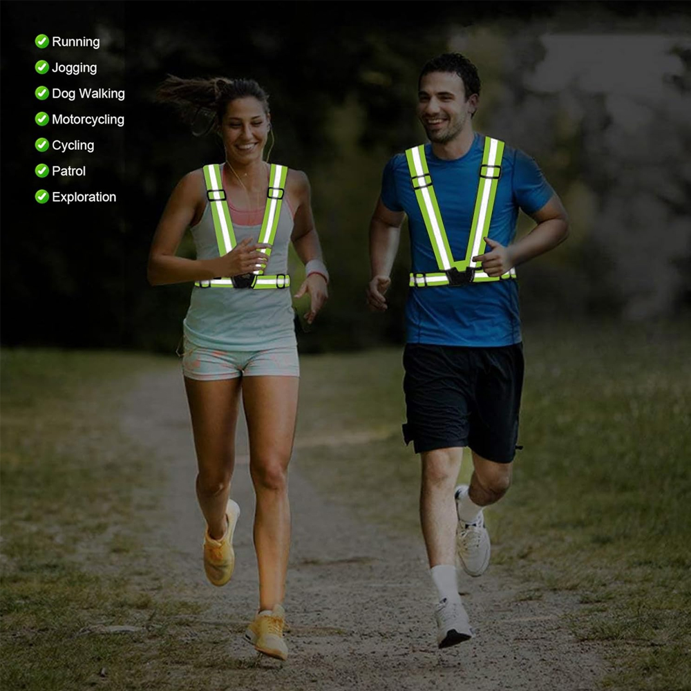 1Pcs Night Running Vest High V - đánh giá và giá Cycling Gear Vest