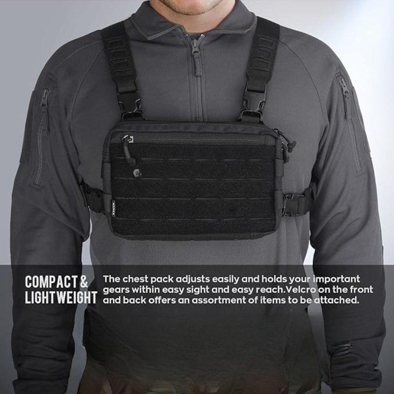Chest Bag for Men, Fishing Lur - đánh giá và giá Cycling Gear Vest