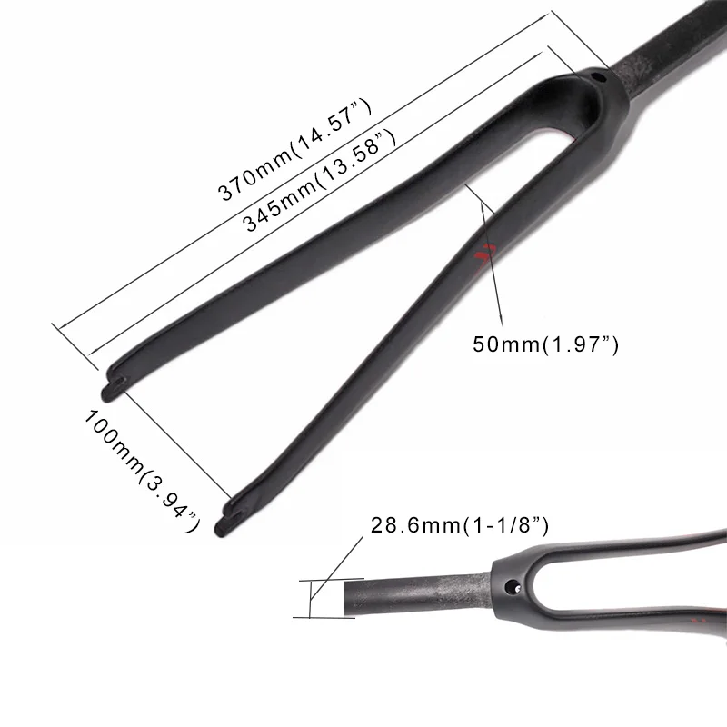 BUCKLOS 700C Road Bicycle Fork - đánh giá và giá Cycling Low Gear