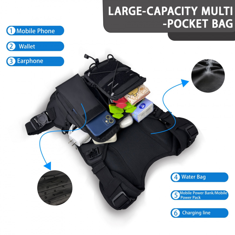 2026 New Tactical Vest Chest B - đánh giá và giá Cycling Gear Duffle