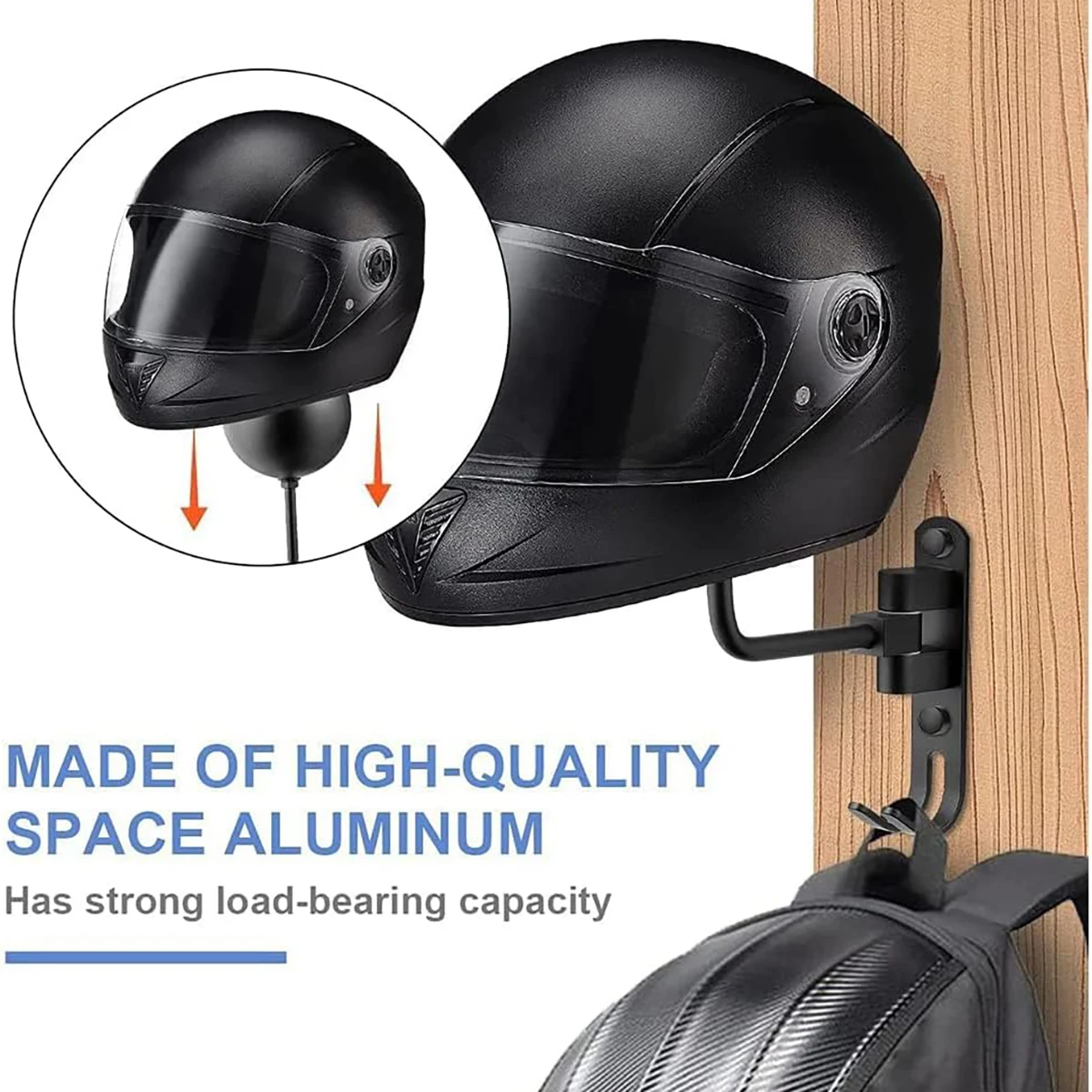 Motorcycle Helmet Rack Wall Mo - đánh giá và giá Cycling Gear Wall Mount