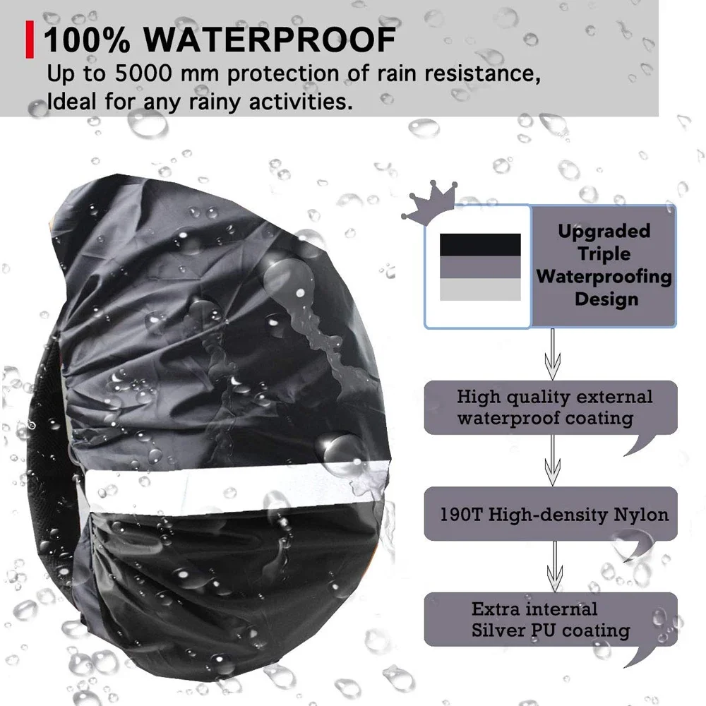 Waterproof Backpack Rain Cover - đánh giá và giá Cycling Gear Backpack