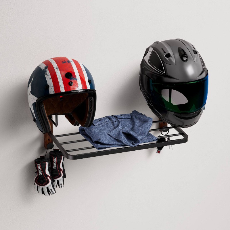 Multifunctional Wall Mount Hel - đánh giá và giá Cycling Gear Wall Mount